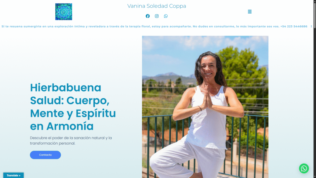 pagina web